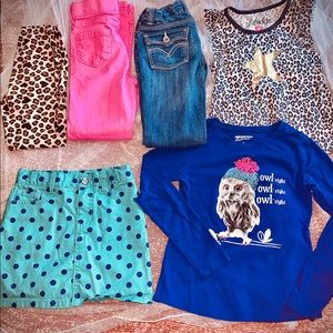 Bundle of girls clothes 6-7